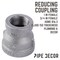 B & K STZ Industries 1 in. FIP each X 3/4 in. D FIP Black Malleable Iron Coupling 310UPRC-134 - alternate 3